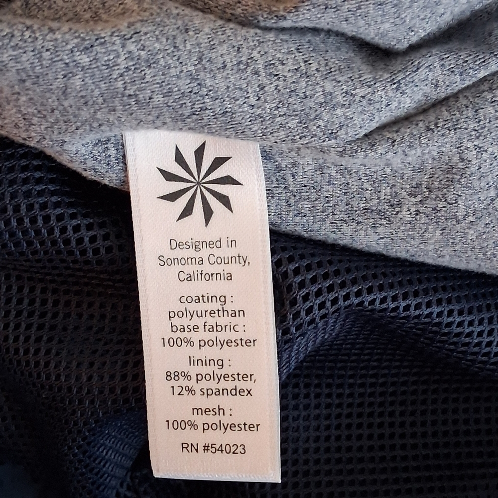 Athleta Windbreaker Bomber Jacket Women's Sz Medium Navy Blue - Picture 7 of 11